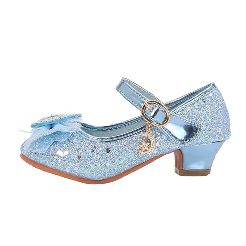 Säuglingskinder Baby Mädchen Ballerinas Perle Pailletten Strass Prinzessin Schuhe Einzelschuhe Kleine Lederschuhe Kristall Aesthetic Sandalen Crystal Bling Bowknot Single Sandalen von Generisch