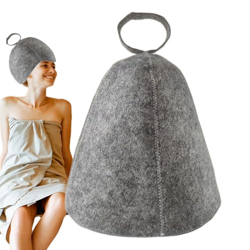 Sauna -Hut, Sauna -Hut für Frauen - Wärmeisolierung Duschkopfbedeckung - Weiche Filzsauna -Hüte für Frauen Duschenzubehör mit thermischer Isolationsschutz und Wasserabsorption Sauna -Hut, Sauna -Hut für Frauen - Wärmeisolierung Duschkopfbedeckung - Weiche Filzsauna -Hüte für Frauen Duschenzubehör mit thermischer Isolationsschutz und Wasserabsorption von Generisch