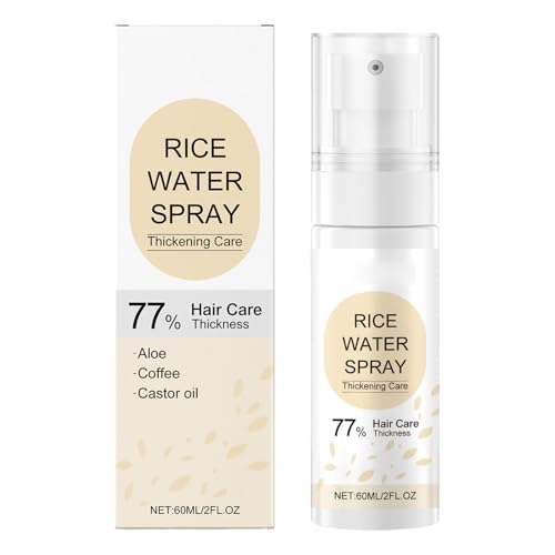 Scalp Care Hydrating Mist, Rice Water Spray for Hair, Haarpflege für Frauen und Männer, Haarserum für dickeres, volleres Haar Scalp Care Hydrating Mist, Rice Water Spray for Hair, Haarpflege für Frauen und Männer, Haarserum für dickeres, volleres Haar von Generisch