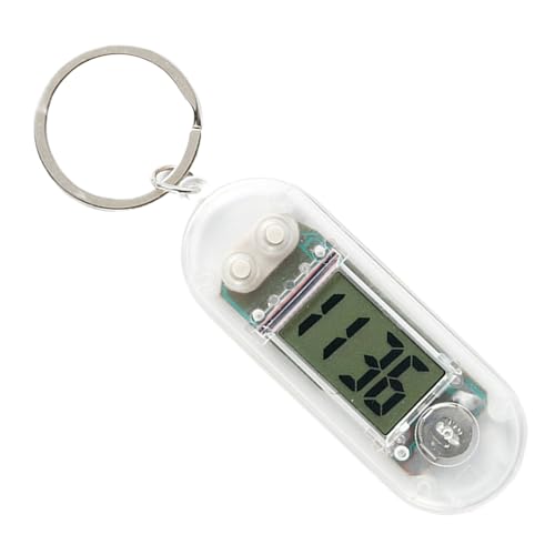 Schlüsselanhänger Uhr Digital,Tragbare Schüleruhr | Elektronische Zeitmessung Tragbar Für Schüler Kinder, Leise Mini Schreibtischuhr Schlüsselanhänger Uhr Digital,Tragbare Schüleruhr | Elektronische Zeitmessung Tragbar Für Schüler Kinder, Leise Mini Schreibtischuhr von Generisch