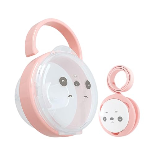 Schnullerhalter Für Babys - Praktisches Schnuller-Behälter-Set Mit Staubschutzdeckel | Tragbares Babyzubehör Für Unterwegs Bei Reisen Und Outdoor Aktivitäten Schnullerhalter Für Babys - Praktisches Schnuller-Behälter-Set Mit Staubschutzdeckel | Tragbares Babyzubehör Für Unterwegs Bei Reisen Und Outdoor Aktivitäten von Generisch