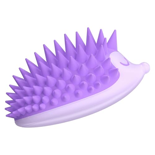 Schrubber mit weichen Silikonborsten – Silikon-Haarbürste | Haarbürste für nasse und trockene Kopfschrubber | Kopfhautmassagegerät | Shampoo-Bürste für Haarwachstum | Peeling-Bürste für Männer, Frauen Schrubber mit weichen Silikonborsten – Silikon-Haarbürste | Haarbürste für nasse und trockene Kopfschrubber | Kopfhautmassagegerät | Shampoo-Bürste für Haarwachstum | Peeling-Bürste für Männer, Frauen von Generisch