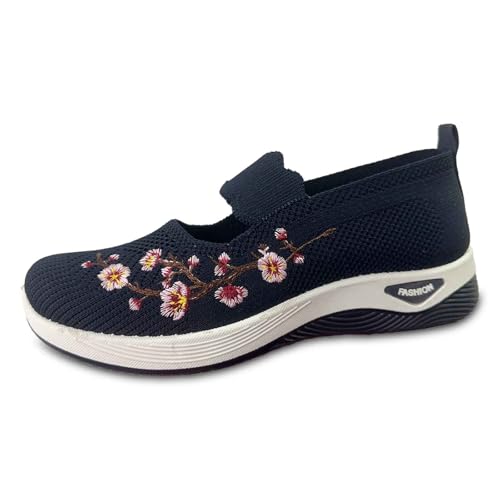 Schuhe Damen Orthopädische Sneaker Barfußschuhe Sommerschuhe Walkingschuhe Arbeitsschuhe Slip-On Sneakers Bequeme Sommer Sportschuhe Turnschuhe Damenschuhe Leichte Mesh Atmungsaktive Gesundheitsschuhe Schuhe Damen Orthopädische Sneaker Barfußschuhe Sommerschuhe Walkingschuhe Arbeitsschuhe Slip-On Sneakers Bequeme Sommer Sportschuhe Turnschuhe Damenschuhe Leichte Mesh Atmungsaktive Gesundheitsschuhe von Generisch