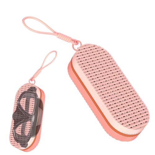 Schwimmbrillen-Etui, Schwimmbrillenschutz, 20 x 8 x 5 cm, Ablaufloch, Organizer-Box mit Clip-Lanyard, kompakte, leichte Schale für Sonnenbrillen-Aufbewahrung, -Fitnessstudio, rose, Refer to Schwimmbrillen-Etui, Schwimmbrillenschutz, 20 x 8 x 5 cm, Ablaufloch, Organizer-Box mit Clip-Lanyard, kompakte, leichte Schale für Sonnenbrillen-Aufbewahrung, -Fitnessstudio, rose, Refer to von Generisch