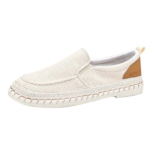 Segeltuch-Bootsschuhe für Herren, niedriges Oberteil, gestrickter Walkschuh, flache weiche Sohle, Skateboard-Schuhe, leicht, atmungsaktiv, Fahren, Pendeln, Sneaker, schnell trocknend, Badminton Segeltuch-Bootsschuhe für Herren, niedriges Oberteil, gestrickter Walkschuh, flache weiche Sohle, Skateboard-Schuhe, leicht, atmungsaktiv, Fahren, Pendeln, Sneaker, schnell trocknend, Badminton von Generisch