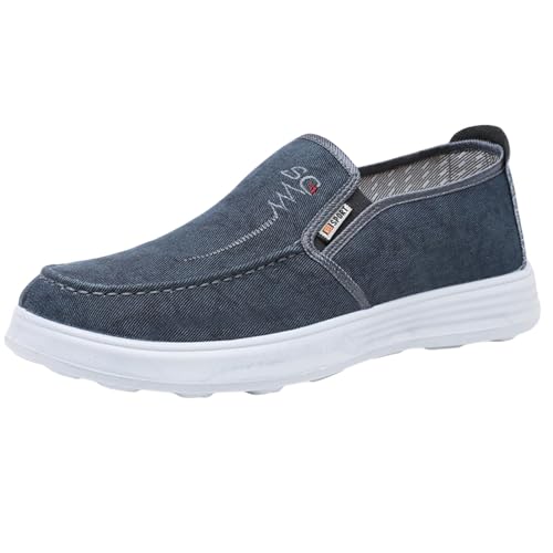 Segeltuchschuhe Herren Slipper,Leichte Arbeitsschuhe Herren Ohne Schnüren Freizeitschuhe Weich Bequem Flacheschuhe rutschfest Outdoorschuhe Verschleißfest Fitnessschuhe Modisch Walkingschuhe Segeltuchschuhe Herren Slipper,Leichte Arbeitsschuhe Herren Ohne Schnüren Freizeitschuhe Weich Bequem Flacheschuhe rutschfest Outdoorschuhe Verschleißfest Fitnessschuhe Modisch Walkingschuhe von Generisch