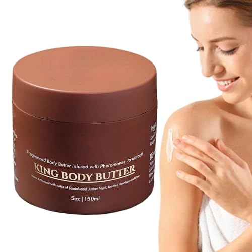 Skin Body Butter Für Männer, Hydrating Cologne Body Butter Mit Warmem Duft, 150ml Körpercreme Mit Feuchtigkeitspflege, Glättende Pflegelotion Als Praktische Geschenkidee Für Frauen Skin Body Butter Für Männer, Hydrating Cologne Body Butter Mit Warmem Duft, 150ml Körpercreme Mit Feuchtigkeitspflege, Glättende Pflegelotion Als Praktische Geschenkidee Für Frauen von Generisch