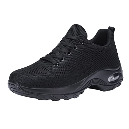 Sneaker Damen Schwarz, Sportschuhe Damen Fitnessstudio Slip On Orthopädische Laufschuhe Stretch Luftpolster Joggingschuhe Oudoor Trekkingschuhe Schnürer Turnschuhe Diabetiker Schuhe Walkingschuhe Sneaker Damen Schwarz, Sportschuhe Damen Fitnessstudio Slip On Orthopädische Laufschuhe Stretch Luftpolster Joggingschuhe Oudoor Trekkingschuhe Schnürer Turnschuhe Diabetiker Schuhe Walkingschuhe von Generisch