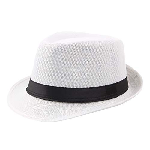 Sommerhut, Strohhut Herren Sommer Sonnenschutz Sonnenhut Panama Hut Cool Strandhut Sommerhut Großer Kopf Herrenhut Gartenhut Straw Hat für Urlaub Herren Damen, Weiße Sommerhut, Strohhut Herren Sommer Sonnenschutz Sonnenhut Panama Hut Cool Strandhut Sommerhut Großer Kopf Herrenhut Gartenhut Straw Hat für Urlaub Herren Damen, Weiße von Generisch