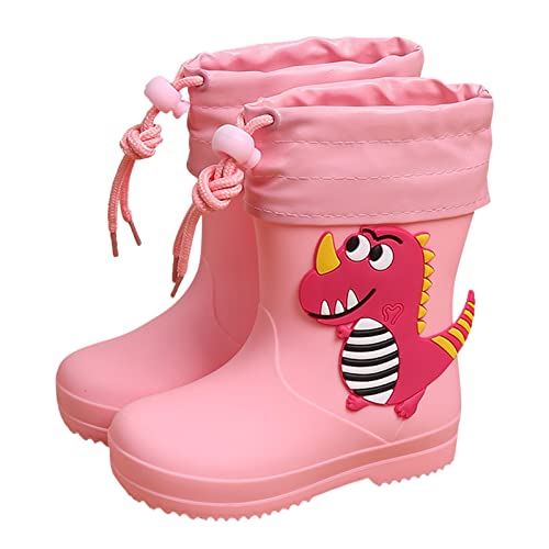 Sommerstiefeletten Mit Lochmuster - Gummischuhe Garten Kinde Babyschuhe Cartoon Niedliche Regenstiefel Rutschfeste Regenschuhe Atmungsaktive Wanderschuhe Bequem Wasserstiefel-Freizeitschuhe von Generisch