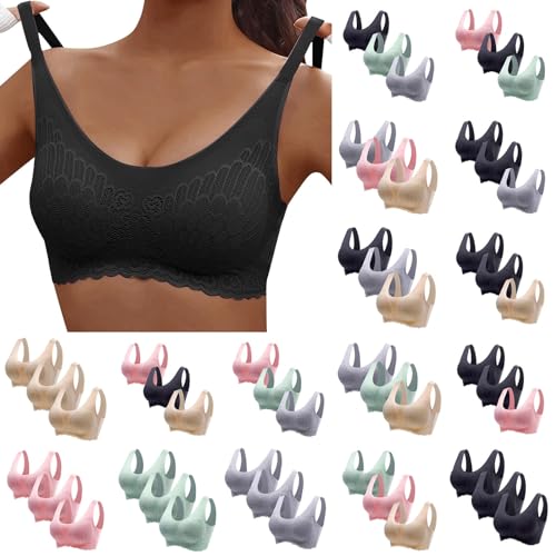 Sport BH 3PC Freizeit BH Damen Ohne Bügel Push Up BH Bequeme Women's Bra Without Underwire BH Sexy BHS Frauen Push Up Maternity & Nursing Bras Push Up BH Rückenfrei Ohne Träger Sport BH 3PC Freizeit BH Damen Ohne Bügel Push Up BH Bequeme Women's Bra Without Underwire BH Sexy BHS Frauen Push Up Maternity & Nursing Bras Push Up BH Rückenfrei Ohne Träger von Generisch