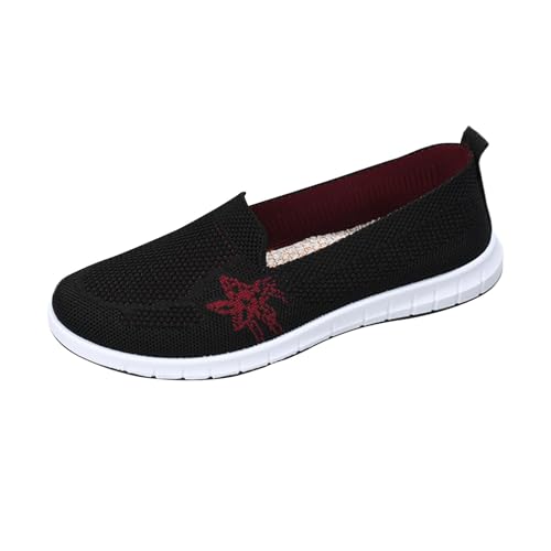 Sportschuhe zum Hineinschlüpfen, Wanderschuhe, Sommer, rutschfeste weiche Sohle, atmungsaktive Netzschuhe, Schwarz , 37 EU Sportschuhe zum Hineinschlüpfen, Wanderschuhe, Sommer, rutschfeste weiche Sohle, atmungsaktive Netzschuhe, Schwarz , 37 EU von Generisch