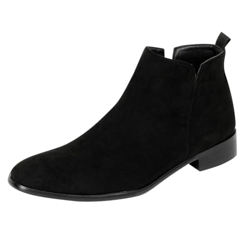 Stiefeletten für Herren, mittelhoch, formelle Business-Schuhe, wasserdicht, Wildleder, Schlupfschuh, Arbeit, Büro, Stiefel, Fußgewölbeunterstützung, bequemer Wanderschuh, rutschfest, Pendeln Stiefeletten für Herren, mittelhoch, formelle Business-Schuhe, wasserdicht, Wildleder, Schlupfschuh, Arbeit, Büro, Stiefel, Fußgewölbeunterstützung, bequemer Wanderschuh, rutschfest, Pendeln von Generisch