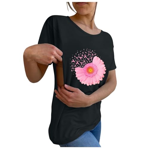 Still Tshirt Mit Reißverschluss Umstandsmode Oberteil Schwarz Blumenmuster Nursing Shirt Breastfeeding Postpartale Clothes Stillen Schwangerschaftskleidung Sommer Umstandsshirt Still Tshirt Mit Reißverschluss Umstandsmode Oberteil Schwarz Blumenmuster Nursing Shirt Breastfeeding Postpartale Clothes Stillen Schwangerschaftskleidung Sommer Umstandsshirt von Generisch