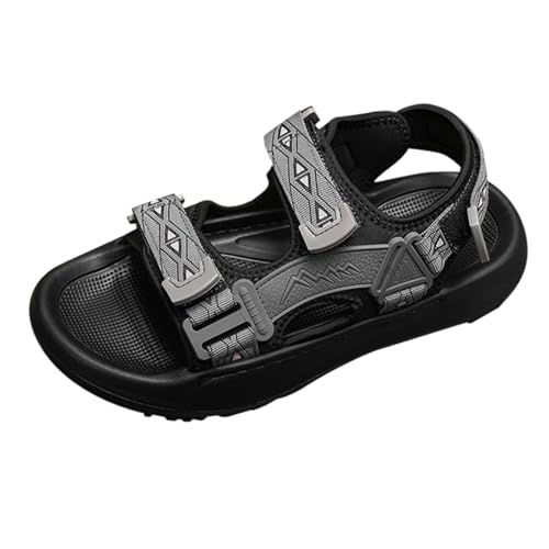 Strandsandalen für Herren, Größe 47, Australien, groß, Leder, römischer Stil, lässige Outdoor-Schuhe, Dämpfung, offene Zehen, Strandschuhe, Hausschuhe, Kunststoff, Schwarz , 39 EU Strandsandalen für Herren, Größe 47, Australien, groß, Leder, römischer Stil, lässige Outdoor-Schuhe, Dämpfung, offene Zehen, Strandschuhe, Hausschuhe, Kunststoff, Schwarz , 39 EU von Generisch