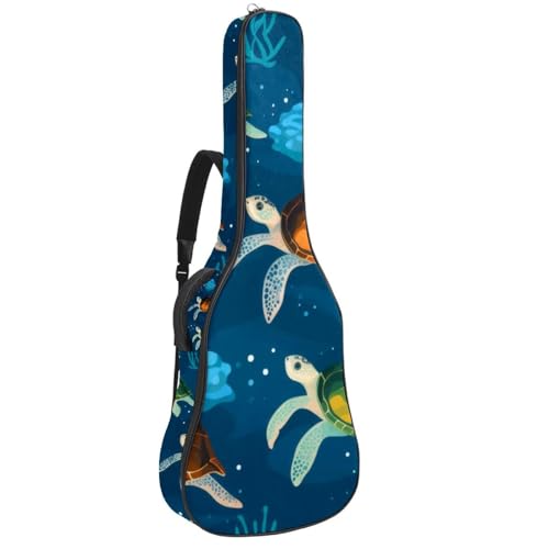 Tasche für Akustikgitarre in voller Größe, 1 cm dicke Polsterung, wasserdicht, 101,6 cm, 104,7 cm, 106,7 cm, süßes Sukkulenten-Kaktus-Topf, grünes Muster, Mehrfarbig 03, 42.9x16.9x4.7 in, Lässiger Tasche für Akustikgitarre in voller Größe, 1 cm dicke Polsterung, wasserdicht, 101,6 cm, 104,7 cm, 106,7 cm, süßes Sukkulenten-Kaktus-Topf, grünes Muster, Mehrfarbig 03, 42.9x16.9x4.7 in, Lässiger von Generisch