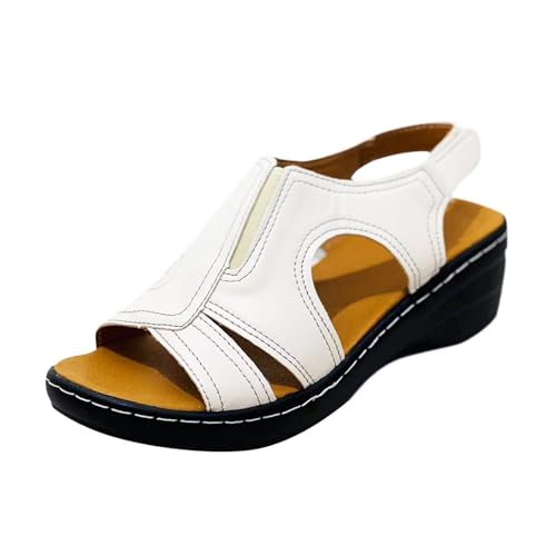 Trekkingsandalen Damen Mit Fußbett Leder, Damen Sandaletten Sommer Schwarz Mit Fussbett Plateausandalen Leichte Sommerschuhe Bequem Outdoorsandale Offene Schuhe Sandals Strandsandalen Trekkingsandalen Damen Mit Fußbett Leder, Damen Sandaletten Sommer Schwarz Mit Fussbett Plateausandalen Leichte Sommerschuhe Bequem Outdoorsandale Offene Schuhe Sandals Strandsandalen von Generisch