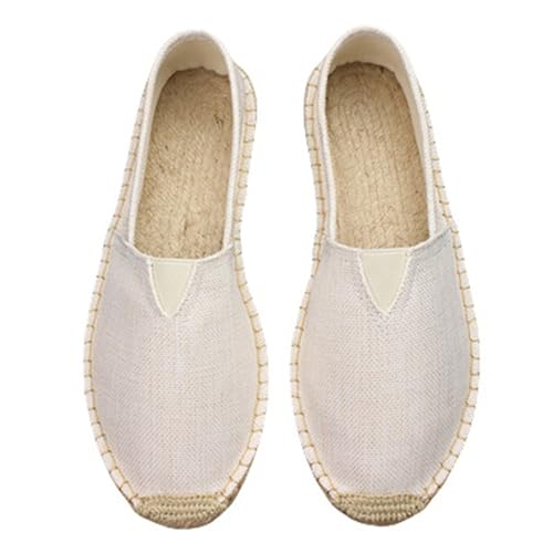 Turnschuhe, atmungsaktiv, Netzstoff, weiche Sohlen, faule Schuhe, Leinen, Außenhandel, bequem, Fischer, Loafer, vielseitig einsetzbar, weiß, 41 1/3 EU Turnschuhe, atmungsaktiv, Netzstoff, weiche Sohlen, faule Schuhe, Leinen, Außenhandel, bequem, Fischer, Loafer, vielseitig einsetzbar, weiß, 41 1/3 EU von Generisch