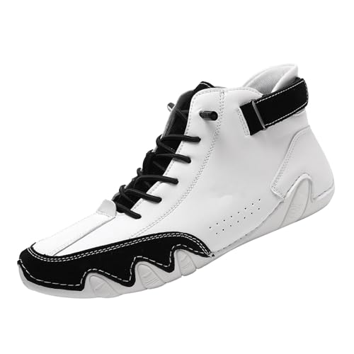 Unsex Leder Hoch Barfuss Schuhe, Barfußschuhe Herren Damen, Cowboystiefel Italienische Wandern Wasserdicht Sneaker, Barefoot Shoes, Bootsschuhe Leichtgewichts Trekkingschuhe&Walkingschuhe Unsex Leder Hoch Barfuss Schuhe, Barfußschuhe Herren Damen, Cowboystiefel Italienische Wandern Wasserdicht Sneaker, Barefoot Shoes, Bootsschuhe Leichtgewichts Trekkingschuhe&Walkingschuhe von Generisch