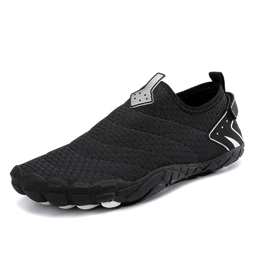 Wakeboard-Schuhe für Damen und Herren, schnelltrocknend, Wandern, Schwimmen, Tauchschuhe, Tracing-Schuh, elastische Streifen, modische Strand-Turnschuhe, Damen, Größe 38, Schwarz , 6.5 UK 3X-Narrow Wakeboard-Schuhe für Damen und Herren, schnelltrocknend, Wandern, Schwimmen, Tauchschuhe, Tracing-Schuh, elastische Streifen, modische Strand-Turnschuhe, Damen, Größe 38, Schwarz , 6.5 UK 3X-Narrow von Generisch