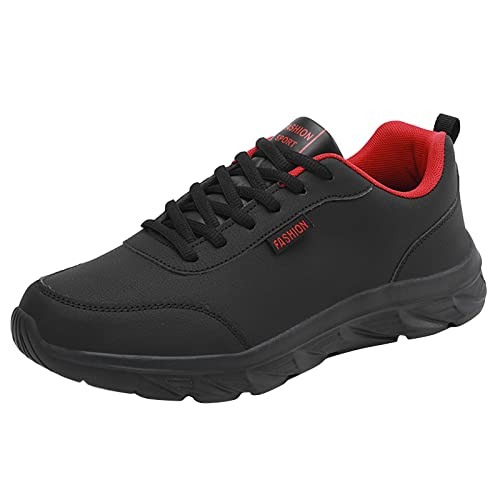 Wanderschuhe für Herren, wasserdicht, Laufschuhe für Herren, Übergröße, einfarbig, athletisch, Sport, Joggingschuhe für Herren, leicht, bequem, Schlupfschuhe, modisch, atmungsaktiv, Sommer-Sneaker, von Generisch