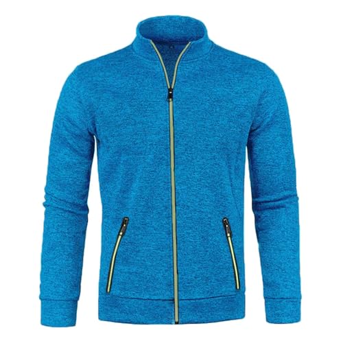 Übergangsjacke Herren Stehkragen Sweatjacke Klassisch Zip Sportjacke Leichte Jacke Ohne Kapuze Trainingsjacke Strickjacke Mit Taschen Freizeitjacke Softshelljacke Laufjacke Übergangsjacke Herren Stehkragen Sweatjacke Klassisch Zip Sportjacke Leichte Jacke Ohne Kapuze Trainingsjacke Strickjacke Mit Taschen Freizeitjacke Softshelljacke Laufjacke von Generisch