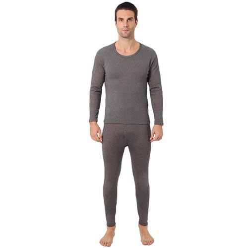 Warmes Unterwäsche-Set | Langärmliges, warmes Hemd und Hosen-Set für kaltes Wetter - Weiche Winterkleidung für Dates, Arbeit, Ausgehen Warmes Unterwäsche-Set | Langärmliges, warmes Hemd und Hosen-Set für kaltes Wetter - Weiche Winterkleidung für Dates, Arbeit, Ausgehen von Generisch