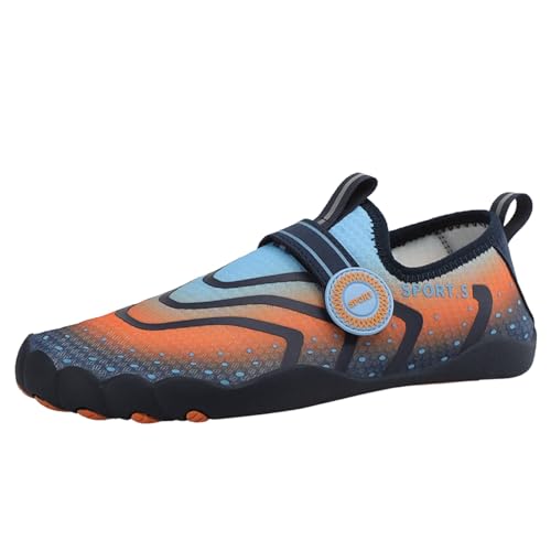 Wasserschuhe Schuhe Erwachsene wasserdicht Unisex Flussverfolgungsschuhe für Damen, atmungsaktiv, zum Schwimmen, Tauchen, Waten, fünf Finger, Schuhe, Angeln Schuhe Kayaking Atmungsaktive (Orange, 41) Wasserschuhe Schuhe Erwachsene wasserdicht Unisex Flussverfolgungsschuhe für Damen, atmungsaktiv, zum Schwimmen, Tauchen, Waten, fünf Finger, Schuhe, Angeln Schuhe Kayaking Atmungsaktive (Orange, 41) von Generisch