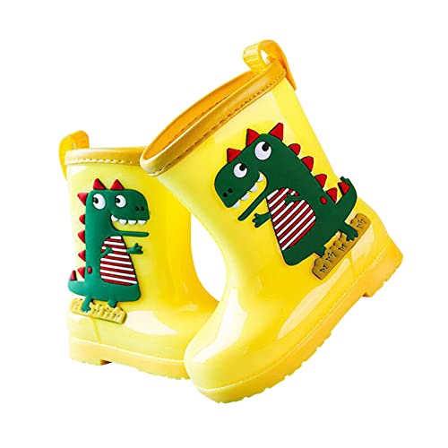 Wasserstiefel Hoch - Regenschuhe Baby 1 Jahrr Gummistiefel Cartoon Regenstiefel Rutschfeste Sommerstiefel Atmungsaktive Bequem Sommerschuhe Leichte Lauflernschuhe Unisex Wasserschuhe-Gummischuhe von Generisch