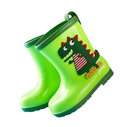 Wasserstiefel Hoch - Regenschuhe Baby 1 Jahrr Gummistiefel Cartoon Regenstiefel Rutschfeste Sommerstiefel Atmungsaktive Bequem Sommerschuhe Leichte Lauflernschuhe Unisex Wasserschuhe-Gummischuhe von Generisch