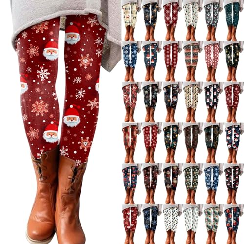 Weihnachten Leggings Damen: Weihnachten Hosen Damen Weihnachten-Drucken Thermoleggings Winter Strumpfhosen Fleece-Gefüttert Weihnachtleggings Große Größen Winterleggins Warme Sportleggins Leggings Weihnachten Leggings Damen: Weihnachten Hosen Damen Weihnachten-Drucken Thermoleggings Winter Strumpfhosen Fleece-Gefüttert Weihnachtleggings Große Größen Winterleggins Warme Sportleggins Leggings von Generisch