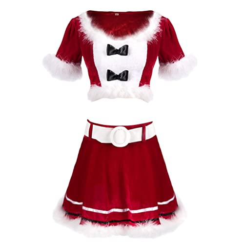 Weihnachtskostüm Damen Elegant Warme Dessous Set Winter Cosplay Weihnachtskleid Lustig Abendkleider Cocktailkleid Weihnachtsmann Kostüm Minikleid Sexy Weihnachtskostüm Frauen Nikolaus Kostüm Weihnachtskostüm Damen Elegant Warme Dessous Set Winter Cosplay Weihnachtskleid Lustig Abendkleider Cocktailkleid Weihnachtsmann Kostüm Minikleid Sexy Weihnachtskostüm Frauen Nikolaus Kostüm von Generisch
