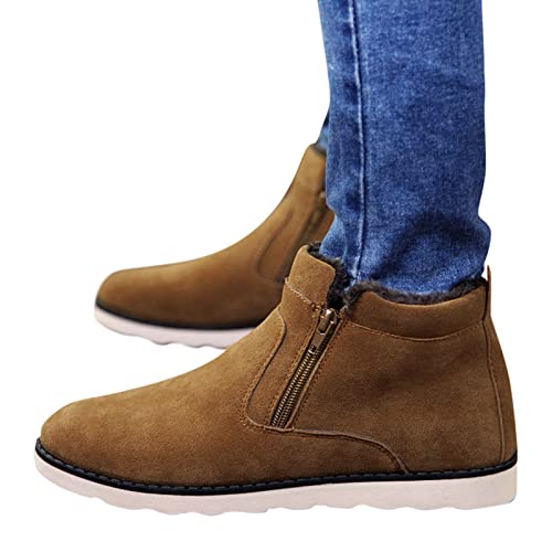 Winterschuhe Herren Gefüttert Winterboots Wasserdicht Wanderschuhe Trekkingschuhe Wildleder Stiefeletten Winter Warm Winterstiefel Slip On Sneaker Rutschfest Outdoorschuhe Thermostiefel Winterschuhe Herren Gefüttert Winterboots Wasserdicht Wanderschuhe Trekkingschuhe Wildleder Stiefeletten Winter Warm Winterstiefel Slip On Sneaker Rutschfest Outdoorschuhe Thermostiefel von Generisch
