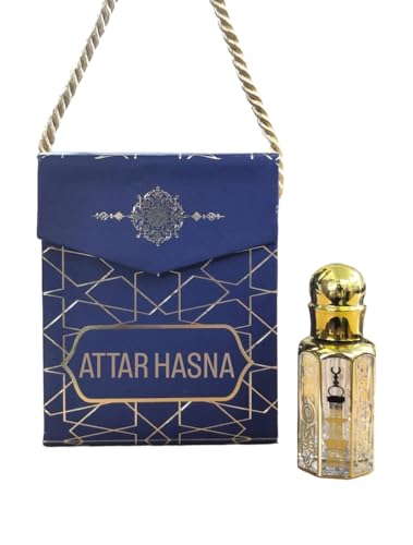 shaz parfumers ATTAR HASNA für Unisex, geeignet für Anlässe, Partys und den täglichen Gebrauch, 12 ml von Generisch