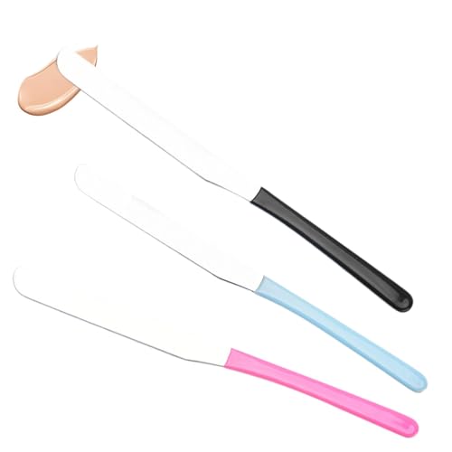 spatel für Make -up, kosmetischer Spatel - Gesichtscreme Spatel - Flüssige Fundament -Rührwerkzeugset von 3 für Frauen, Make -up -Zubehör spatel für Make -up, kosmetischer Spatel - Gesichtscreme Spatel - Flüssige Fundament -Rührwerkzeugset von 3 für Frauen, Make -up -Zubehör von Generisch