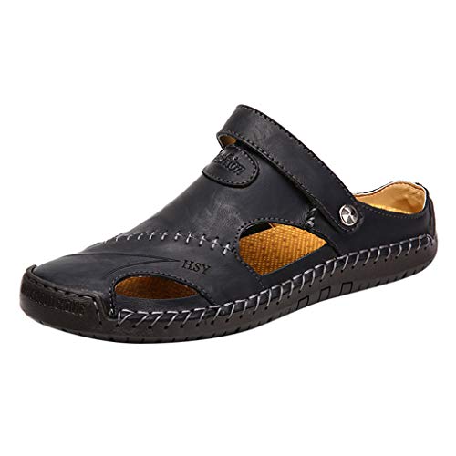 verschleißfest Strandsandalen Sommer Leder Clogs Geschlossen Zehentrenner Pantoletten Outdoor Slipper Orthopedische Sandals Leder Strandschuhe Hausschuhe Herren Schuhe Sandalen Casual Sandale verschleißfest Strandsandalen Sommer Leder Clogs Geschlossen Zehentrenner Pantoletten Outdoor Slipper Orthopedische Sandals Leder Strandschuhe Hausschuhe Herren Schuhe Sandalen Casual Sandale von Generisch