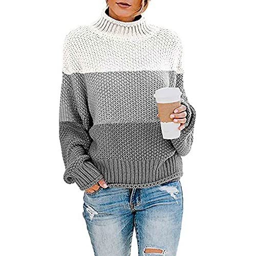 wollpullover damen,pullover rollkragen damen,kapuzenpullover strickpullover damen,strickpullover mit reißverschluss damen,herbst kleidung,teenager mädchen hoodie,pullis,pullover damen elegant winter,s von Generisch