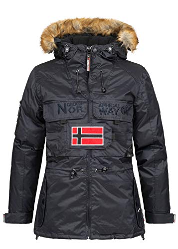 Geographical Norway Damen Bellaciao Jacke, Navy, 42 von Geographical Norway