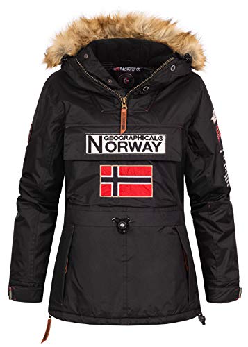 Geographical Norway Damen Boomera Jacke, Schwarz, 42 von Geographical Norway