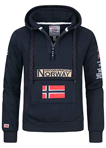 Geographical Norway Herren Pullover Gymclass Navy M von Geographical Norway