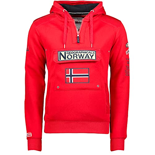 Geographical Norway Herren Pullover Gymclass Red M von Geographical Norway