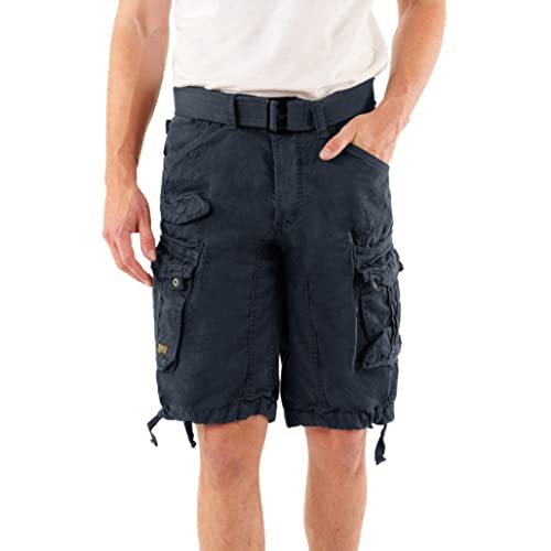 Geographical Norway Herren Cargo Short People (L, Navy) von Geographical Norway