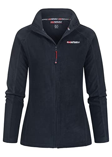 Geographical Norway Herren Damen Jacke Fleecejacke leichte Fleece Winter Pullover, Farbe:Herren-Navy, Größe:S von Geographical Norway