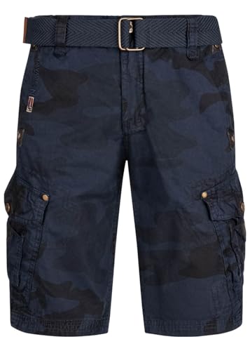 Geographical Norway Herren Perle Bermuda - CAMO Navy - XXL von Geographical Norway