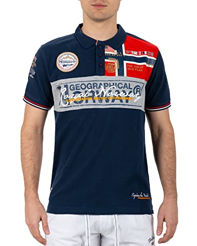 Geographical Norway Herren T-Shirt Kidney Men Navy 3XL von Geographical Norway