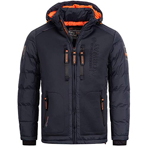 Geographical Norway Herren Winterjacke Beachwood Navy - L von Geographical Norway