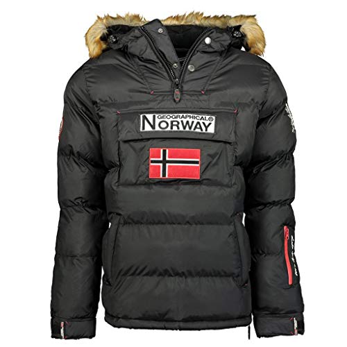 Geographical Norway Jungen boker Jacke, Schwarz, 10 Jahre von Geographical Norway