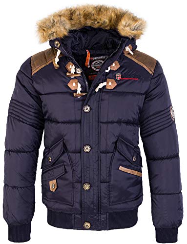 Geographical Norway Winterjacke Steppjacke BELPHEGORE Navy Gr. S von Geographical Norway