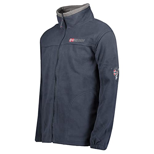 Geographical Norway warme Herren Fleece Übergangs Jacke Outdoor Sweat Tamazonie - Brandiing, (M, Navy) von Geographical Norway