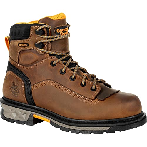 Georgia Boot Carbo-Tec LTX Waterproof Composite Toe Work Boot Black and Brown von Georgia Boot